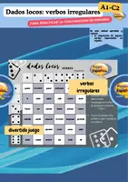 Vista previa - Juegos / Gamificación - dados locos verbos irregulares - conjugación - español - ELE - Portada