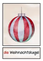 Vorschau - Bildkarten - Bildkarten Weihnachten Deutsch DAF DAZ - Seite 3