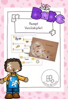 Vorschau - Arbeitsblätter - Rezept Vanillekipferl - Gesunde Ernährung - - Deckblatt