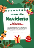 Vista previa - Unidades / Secuencias / Situaciones de Aprendizaje - Cuadernillo Navideño: Salvar la Navidad 🎄 - Portada