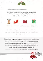 Vista previa - Unidades / Secuencias / Situaciones de Aprendizaje - Cuadernillo Navideño: Salvar la Navidad 🎄 - página 2