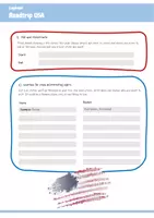 Vorschau - Arbeitsblätter - Lapbook "Roadtrip USA" mit Anleitung & Bewertungraster - Seite 1