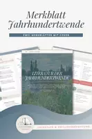 Vorschau - Poster - Merkblatt Literatur der Jahrhundertwende für Deutsch - Deckblatt