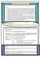 Vorschau - Poster - Merkblatt: Textbelege schreiben (Zitieren von Textstellen/HSA) - Deckblatt