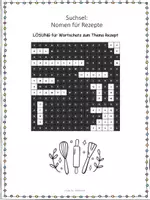 Vorschau - Arbeitsblätter - Rezepte: Arbeitsblätter zum Wortschatztraining - Seite 3