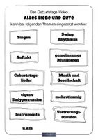 Vorschau - Audio-Dateien - MUSIK 🎧 Geburtstagslied Alles Liebe und Gute • MP3s zum Mitsingen Geburtstag • Musik fachfremd - Seite 2
