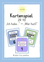 Vorschau - Spiele - ZR 10 | Kartenspiel | Mengen erkennen - Deckblatt