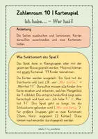 Vorschau - Spiele - ZR 10 | Kartenspiel | Mengen erkennen - Seite 1