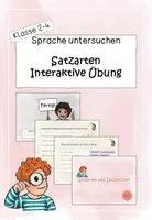 Vorschau - Interaktives Material - Interaktive Datei - Satzzeichen - Deckblatt