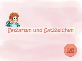 Vorschau - Interaktives Material - Interaktive Datei - Satzzeichen - Seite 1