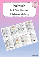 Vorschau - Arbeitsblätter - Erlebniserzählung Faltbuch Deutsch Klasse 3 und 4 - Deckblatt