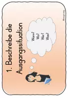 Vorschau - Poster - 8 Schritte zur Nacherzählung - Seite 1