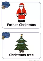 anteprima - Flashcard - Brown Owl's Christmas - Flashcards and Word Cards - Pagina 1