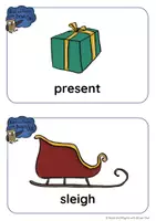 anteprima - Flashcard - Brown Owl's Christmas - Flashcards and Word Cards - Pagina 2
