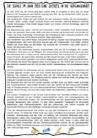 Vorschau - Arbeitsblätter - Vier Lesetexte Schule und Unterricht damals mit Aufgaben und Lösung (Leseverstehen) Klasse 5/ 6/ 7 - Seite 1