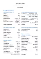 Vorschau - Arbeitsblätter - Mein Rätselblock Mathe 3. Klasse - Seite 1
