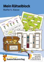 Vorschau - Arbeitsblätter - Mein Rätselblock Mathe 4. Klasse - Deckblatt