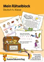 Vorschau - Arbeitsblätter - Mein Rätselblock Deutsch 4. Klasse - Deckblatt