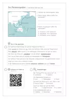 Vorschau - Arbeitsblätter - Plattentektonik: Entstehung des Marianengrabens - Deckblatt