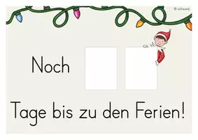 Vorschau - Poster - Countdown - Weihnachten | Weihnachtsferien FREEBIE - Seite 3
