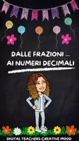 anteprima - Presentazioni / Lavagne - DALLE FRAZIONI AI NUMERI DECIMALI - Pagina di copertina