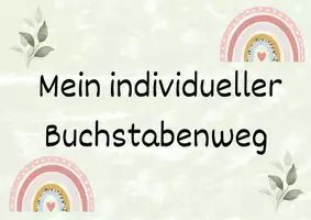 Vorschau - Stationenlernen - Individueller Buchstabenweg mit Stationenkarten (+ Blanko-Vorlagen) - Seite 1