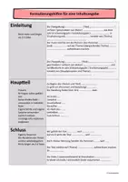 Vorschau - Arbeitsblätter - Formulierungshilfen Inhaltsangabe - Seite 1