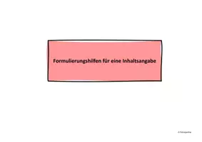 Vorschau - Arbeitsblätter - Formulierungshilfen Inhaltsangabe - Seite 2