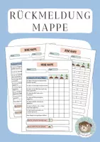 Vorschau - Anderer Materialtyp - Bewertung/Rückmeldung: Mappenführung - Deckblatt