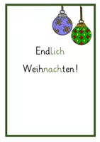Vorschau - Stationenlernen - Leseförderung Wortebene - Klettmappe Wortschatz Weihnachten - Seite 2