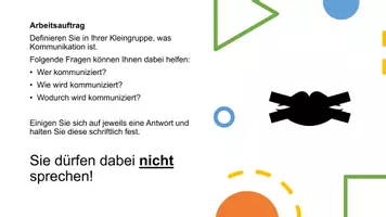 Vorschau - Arbeitsblätter - Kommunikation - Definition verbal, nonverbal und paraverbal - Seite 3