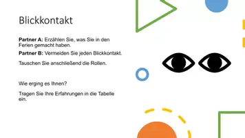 Vorschau - Arbeitsblätter - Nonverbale Kommunikationskanäle - Seite 3