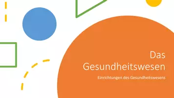 Vorschau - Arbeitsblätter - Das Gesundheitswesen - Einrichtungen des Gesundheitswesens - Seite 2