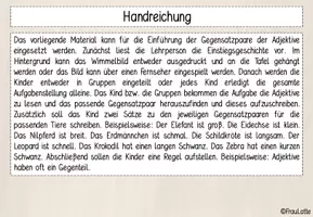 Vorschau - Bildkarten - Adjektive Gegensatzpaare - Seite 2