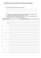 Vorschau - Arbeitsblätter - Summary writing - Schreibvorlage inkl. Lösung - Seite 3