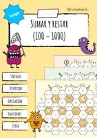Vista previa - Juegos / Gamificación - Sumas y restas hasta el 1000 - Juego - Portada