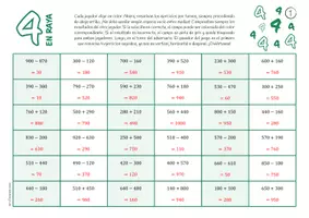 Vista previa - Juegos / Gamificación - Sumar y restar (100-1000) - Juego - página 2