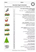 Vorschau - Arbeitsblätter - Advent: Besondere Tage im Dezember - Kl. 1 - 6 - Seite 2