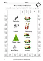 Vorschau - Arbeitsblätter - Advent und Weihnachten, Kl. 1 bis 6 - Seite 1