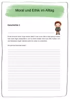 Vorschau - Arbeitsblätter - Ethik & Moral im Alltag – Arbeitsmaterial für die 6. Klasse - Seite 2