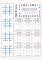 Vista previa - Juegos / Gamificación - Adición y sustracción hasta mil - Juego - página 1