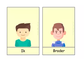 Vorschau - Bildkarten - Bild- und Wortkarten Familie Niederdeutsch - Seite 2