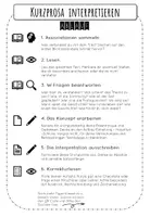 Vorschau - Merkblätter - Kurzprosa interpretieren - Seite 3