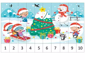 Aperçu - Jeux - Les puzzles numériques de Noël - Page 1