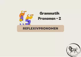 Vorschau - Poster - M2 Reflexivpronomen Deutsch / DaZ - Grammatik - Seite 1