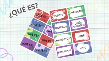 Vista previa - Unidades / Secuencias / Situaciones de Aprendizaje - TARJETAS VOCABULARIO ¿QUÉ ES? CIENCIAS SOCIALES - Portada