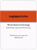 Vorschau - Poster - Angstgeschichte Wortschatzerweiterung - Deckblatt