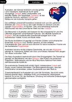 Vorschau - Arbeitsblätter - Lückentext Australien - Seite 2