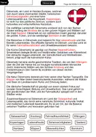 Vorschau - Arbeitsblätter - Lückentext Dänemark - Seite 2