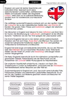 Vorschau - Arbeitsblätter - Lückentext England - Seite 2